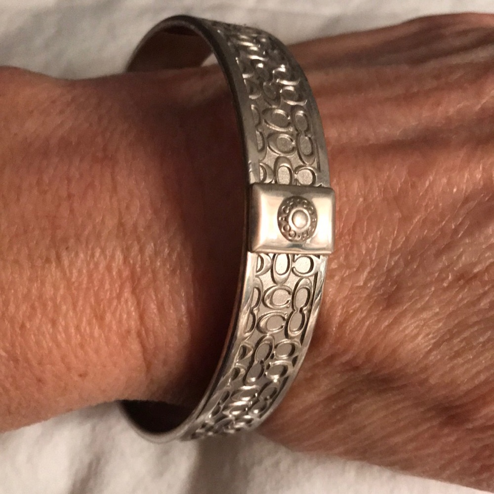 Coach Silver Bangle - image 3